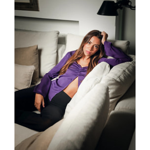 Blusa de mujer con escote mariposa