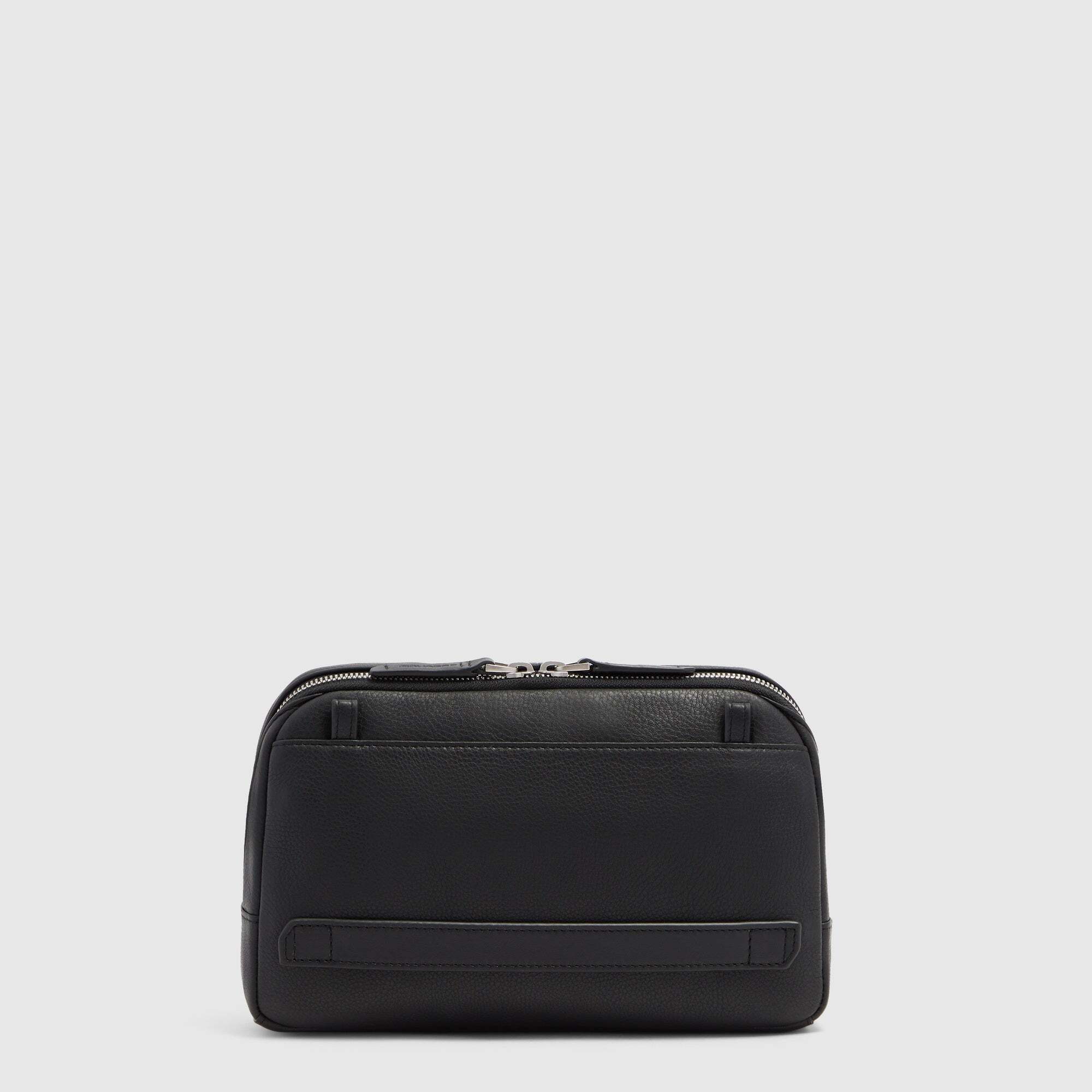 Piquadro Pochette uomo con tracolla rimovibile