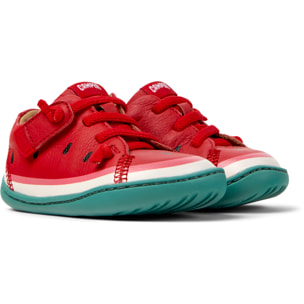 Zapatillas - CAMPER Peu Cami Twins - Rojo - Cuero liso