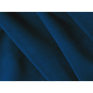 Tête de lit "Provence" 160x120cm en velours bleu roi
