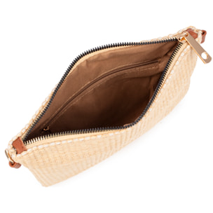 Bellano Borsa a tracolla Donna. Tessuto cotone pelle sintetica PU.