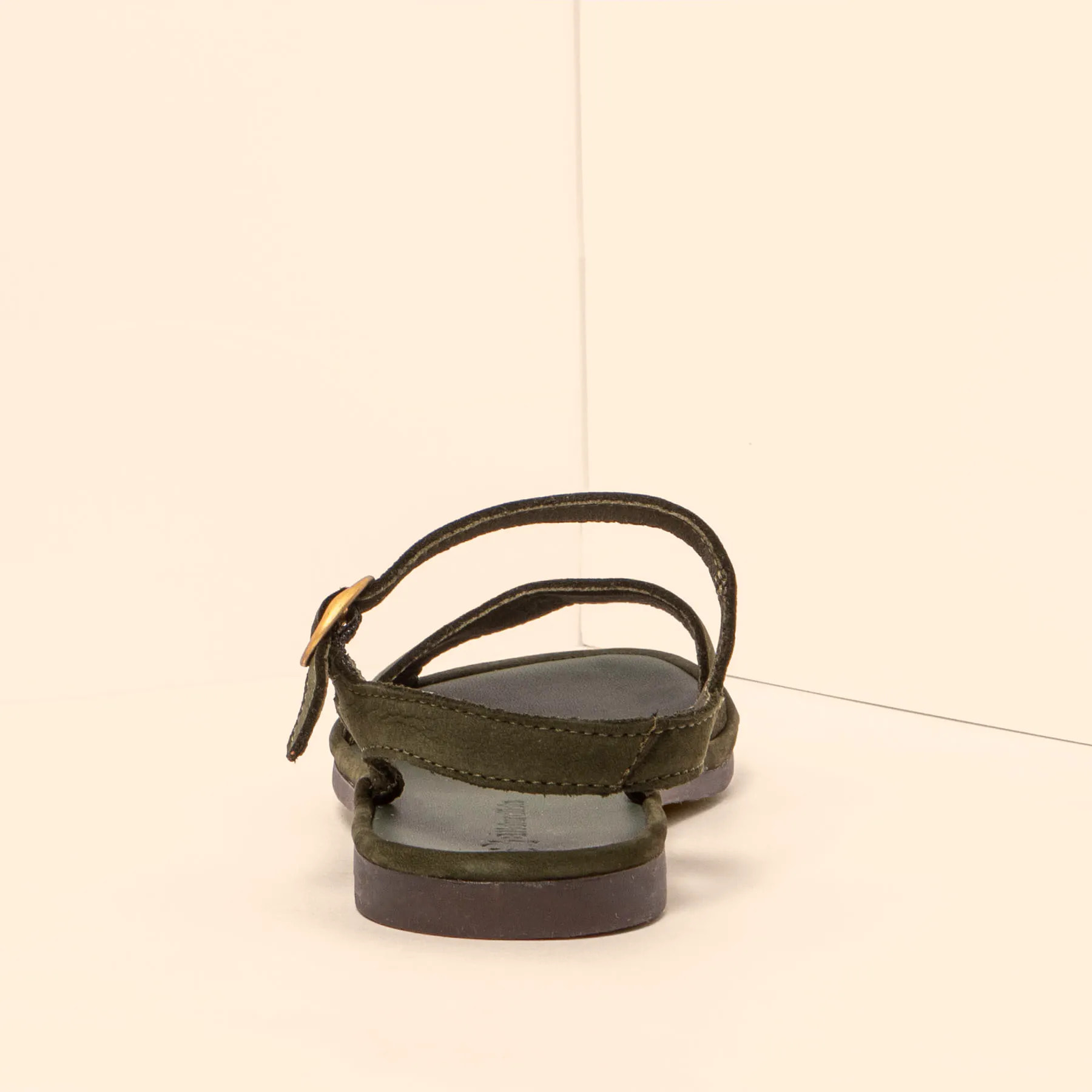 Sandalias N5693 NOBUCK LAVADO KAKI / TULIP color Kaki