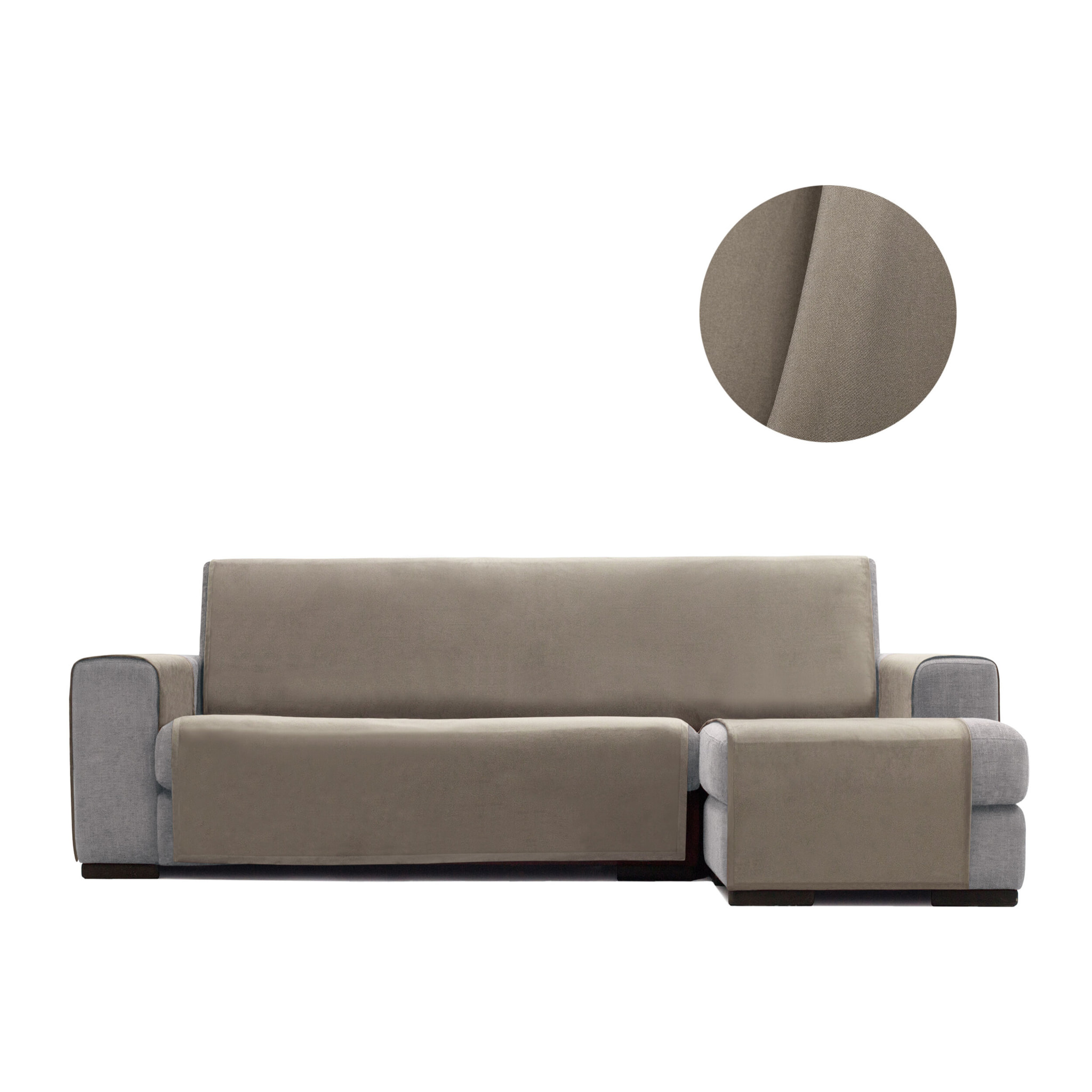 Cubre Sofá Chaise Longue Derecha modelo MIRTO