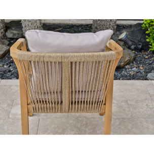 SERENA - Lot composé de 2 fauteuils de jardin SERENA-FT