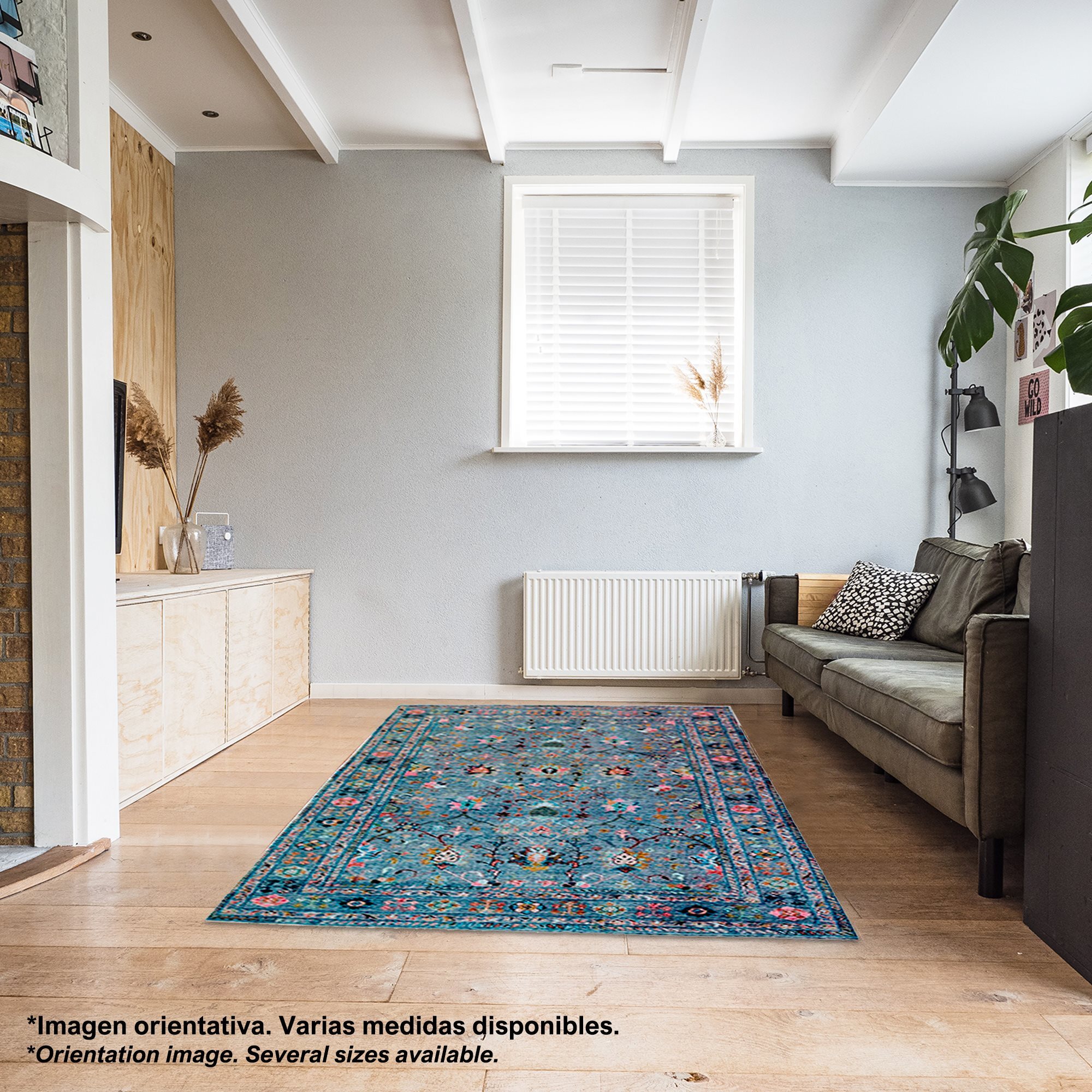 Alfombra de Poliester estampada 120 x 180cm