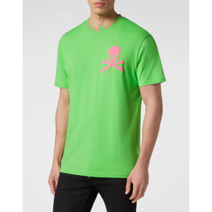 PHILIPP PLEIN T-Shirt Round Neck SKULL&BONES
