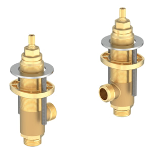 Corps encastré pour mélangeur lavabo sur plan Grands Boulevards 3 trous