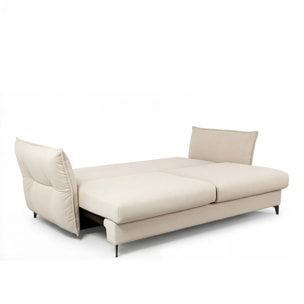 Canapé Tissu Droit Convertible Verduro - 3 Places