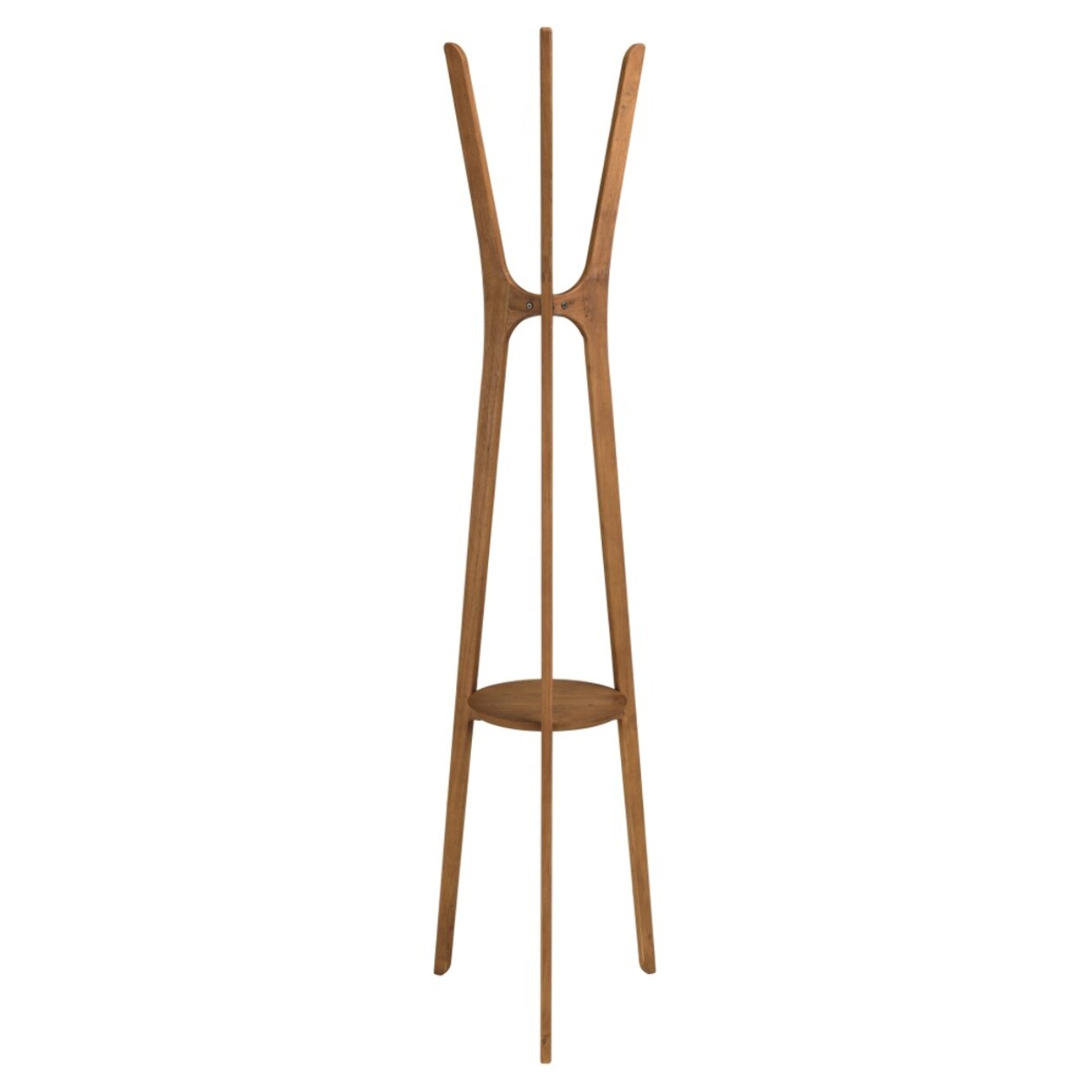 SIXTINE - Porte-manteau en bois de teck recyclé