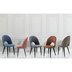 ORESTELUCHETTA Set 4 Sedie BOUNTY BLUE