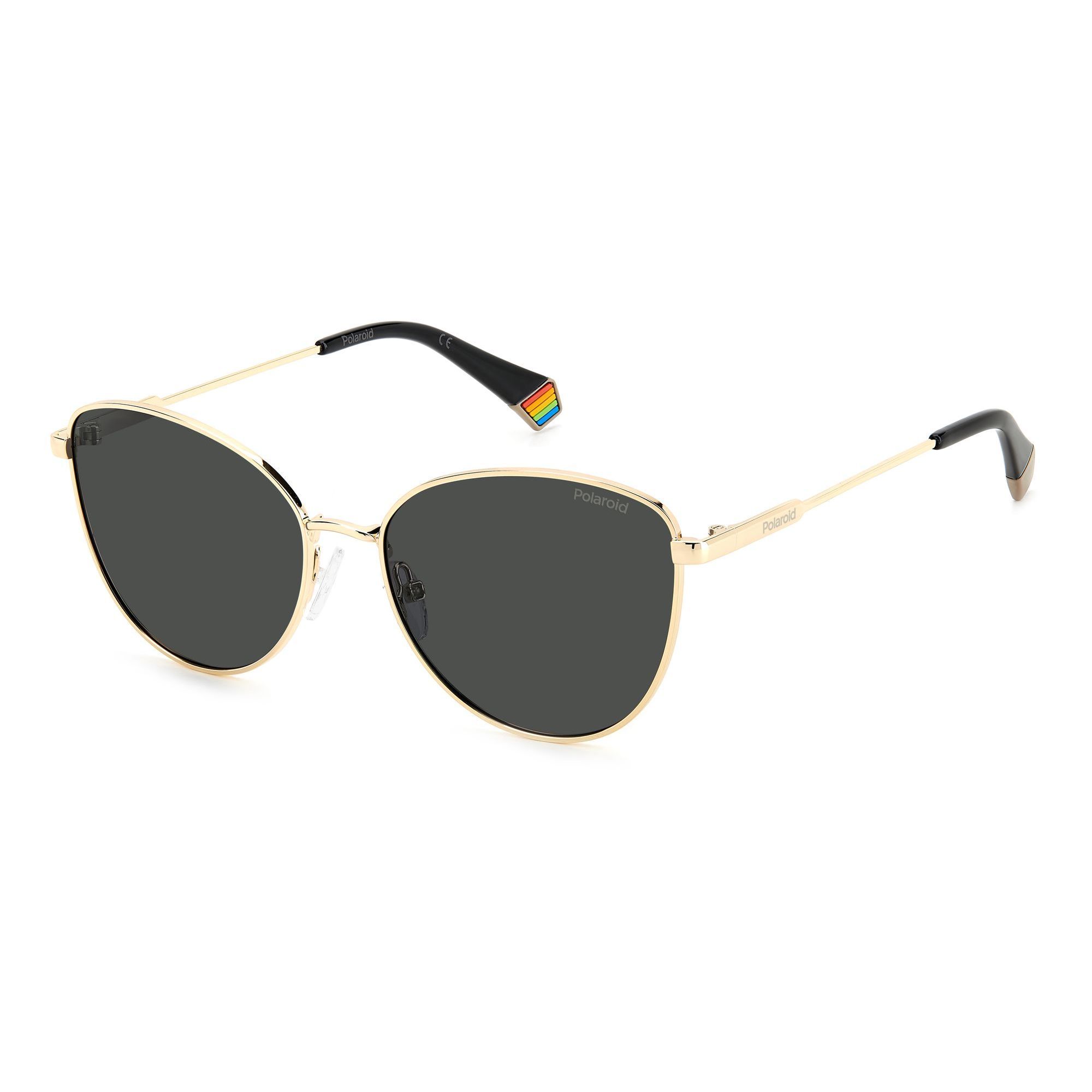 Polaroid - lunettes de soleil - doré - Couleur des verres : gris - UV : cat. 4