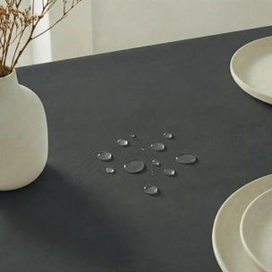 Nappe antitache au toucher tissu imperméable GRIS