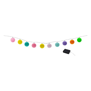 Guirlande solaire MIMY 10 boules 3.8M