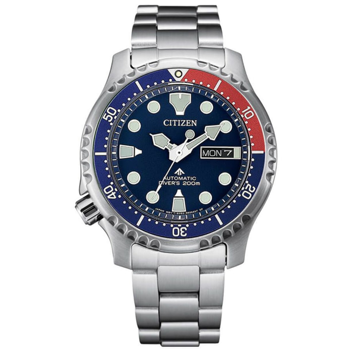 Reloj Citizen NY0086-83L Hombre Analogico Automatico con Correa de Acero inoxidable