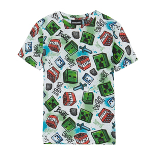 T-shirt stampa Minecraft