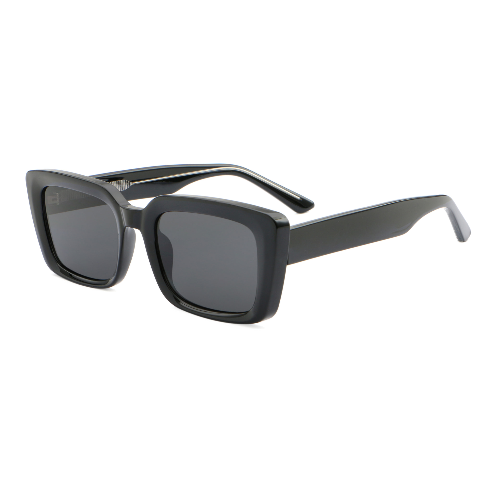 Gafas de sol OCEAN SAINT MICHEL - Negro brillante / Ahumada