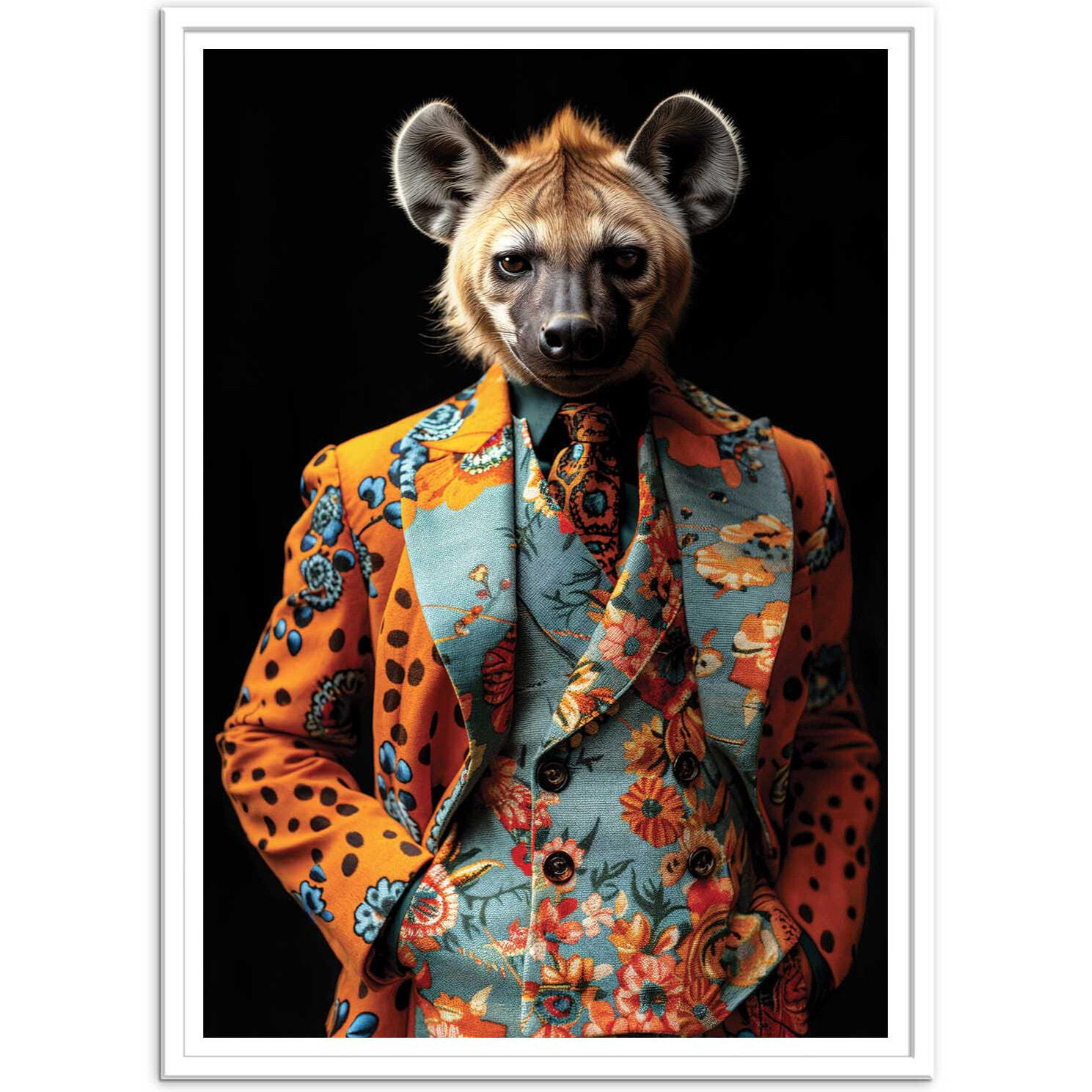 Affiche - Hyena Wild Suits - Philippe Hugonnard