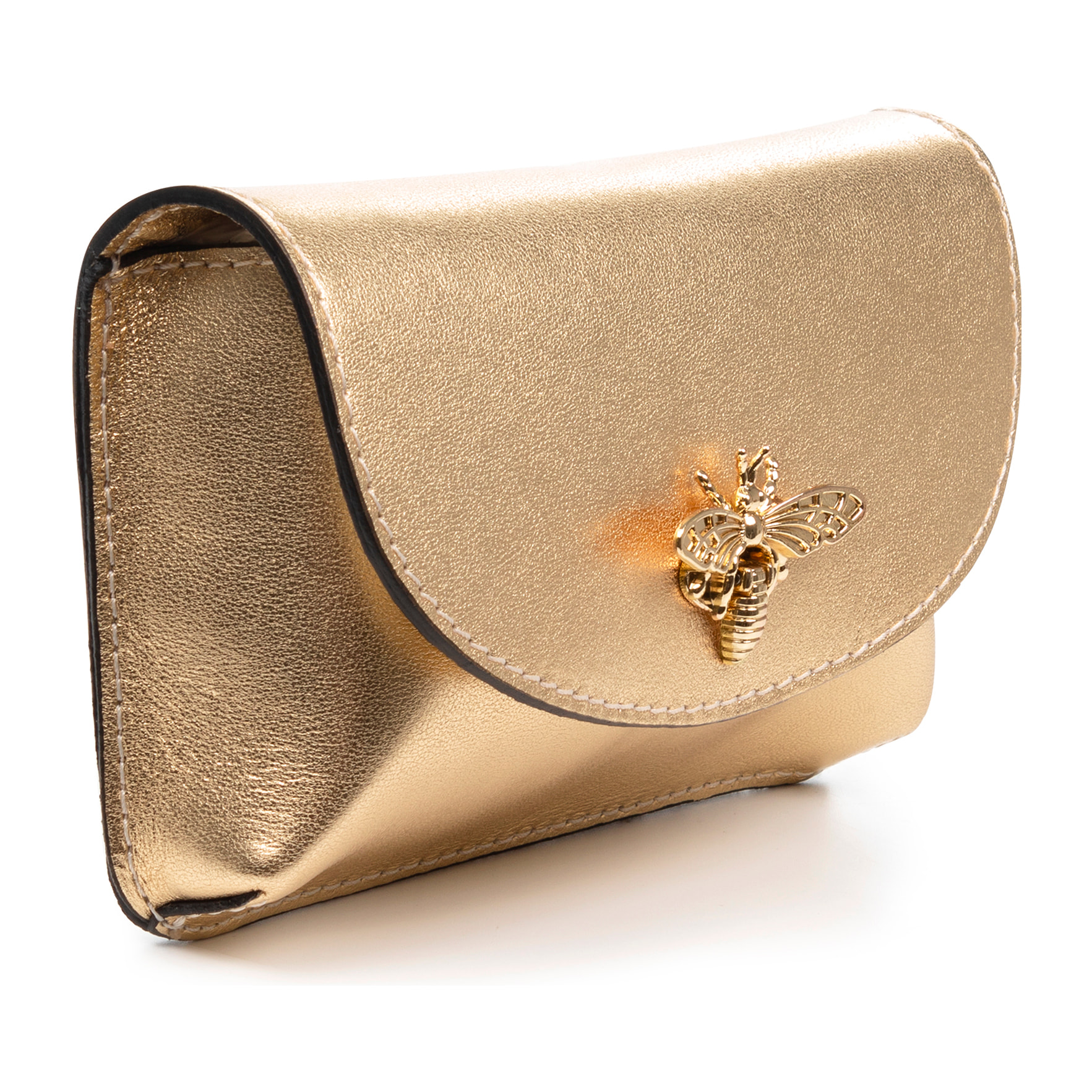 Aquilonia bolso de mano mujer. Piel auténtica acabado Gamuza lacada.