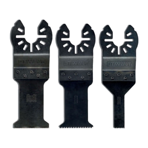 Blister 3 lames pour multi-cutter - DEWALT - DT20713-QZ