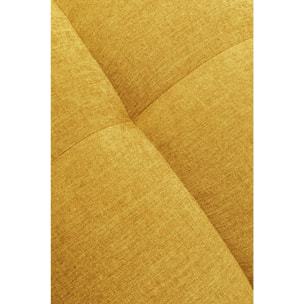 Repose-pieds Salamanca rectangle jaune Kare Design