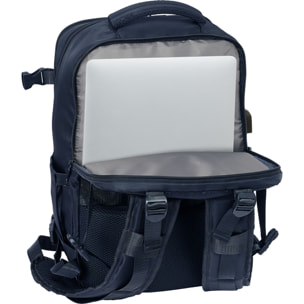 Mochila viaje cabina portatil 15,6 safta "marino"