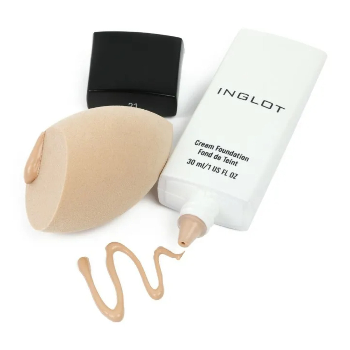 Pro Blending Sponge - beige, Esponja de maquillaje, Suave y agradable de usar garantizará una aplicación fácil y precisa de productos lí­quidos y en crema