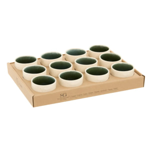 Tasse Wonja vert D6,1xp5,3cm