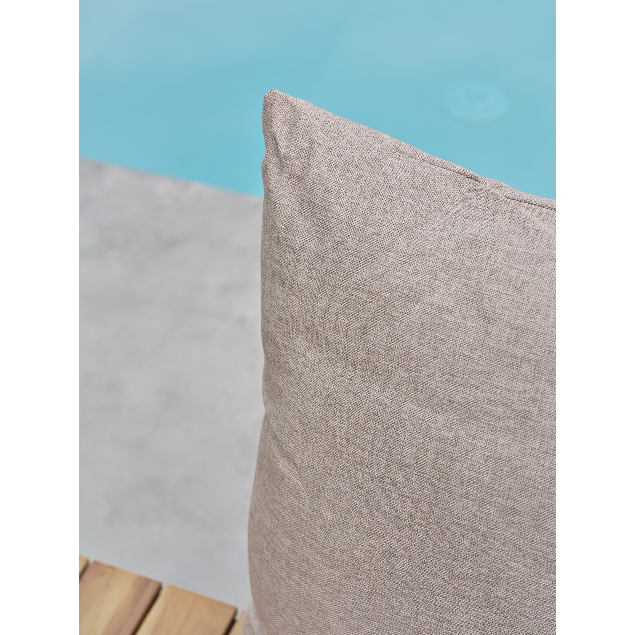 CAMINO - Salon de jardin d'angle 5 places - Acacia