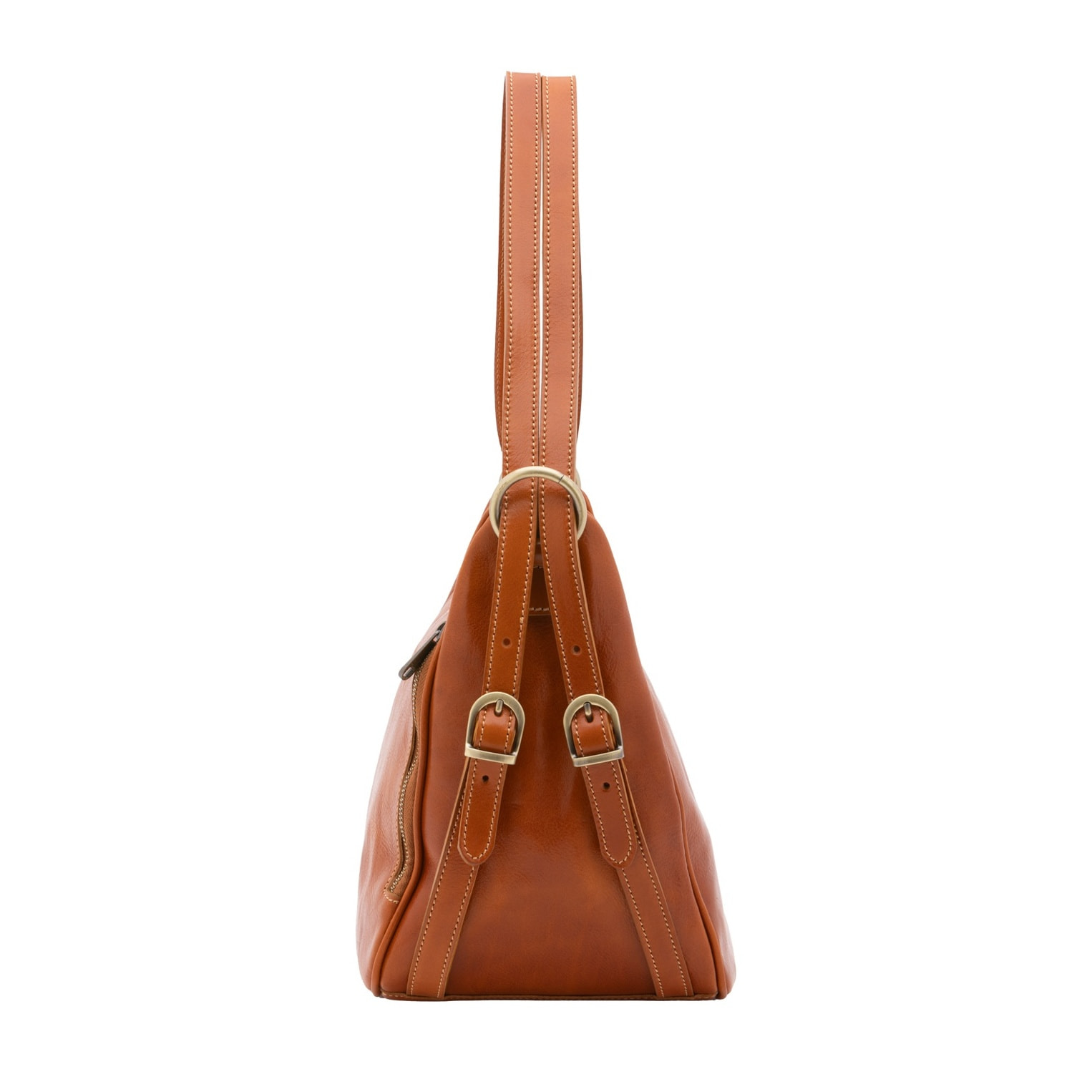 Borsa a spalla da donna - Modello False - Vera pelle - 31.0 x 28.0 x 20.0 cm