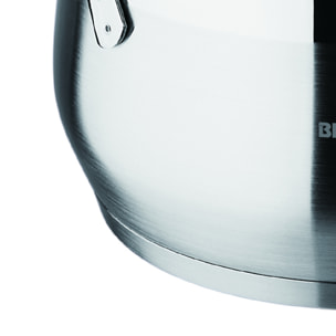 CACEROLA 20X11.5CM 3.3L ACERO INOX IND C/TAPA GOURMET BG