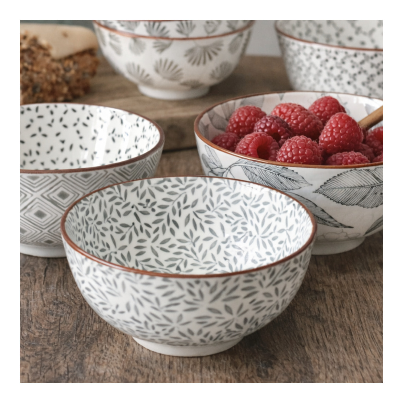 Lot de 6 bols médiums, YOKOTE