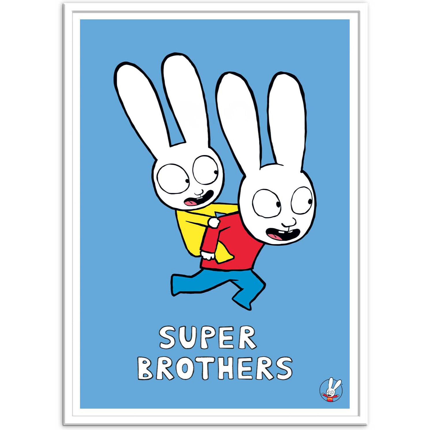 Affiche - Super Brothers - Simon Super Rabbit
