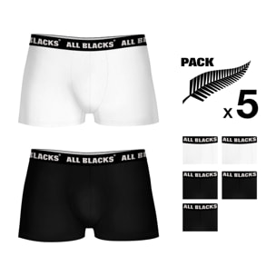 Pack 5 calzoncillos boxer ALL BLACKS para hombre en varios colores