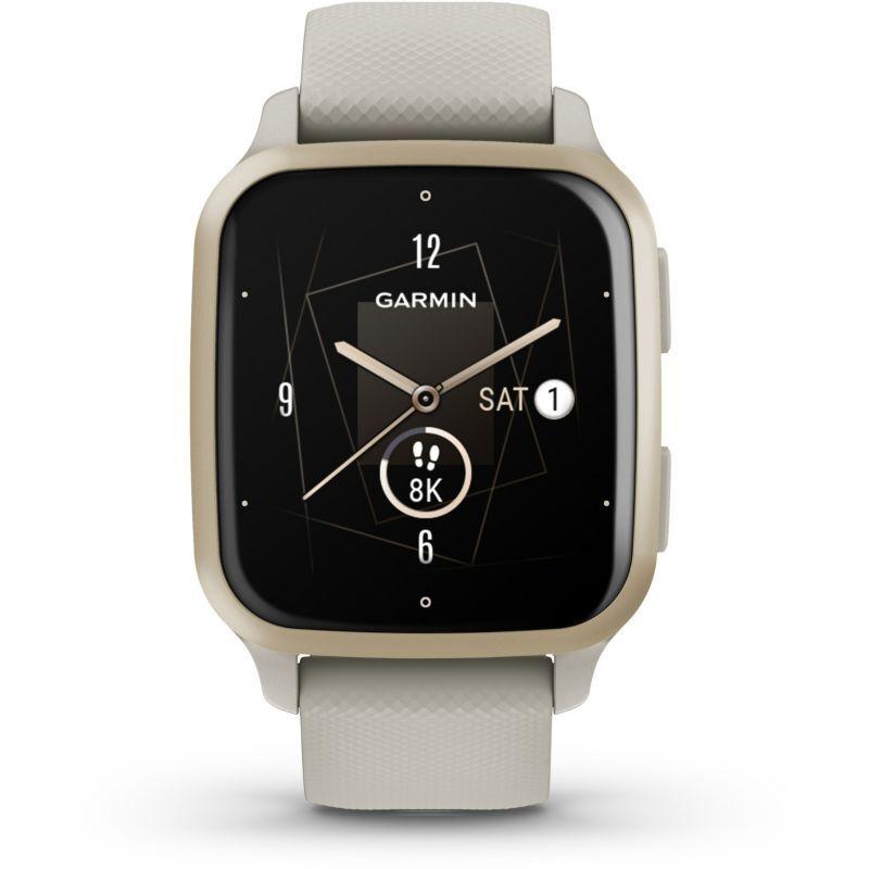 Montre sport GARMIN Venu Sq 2 Music Edition Cream Gold