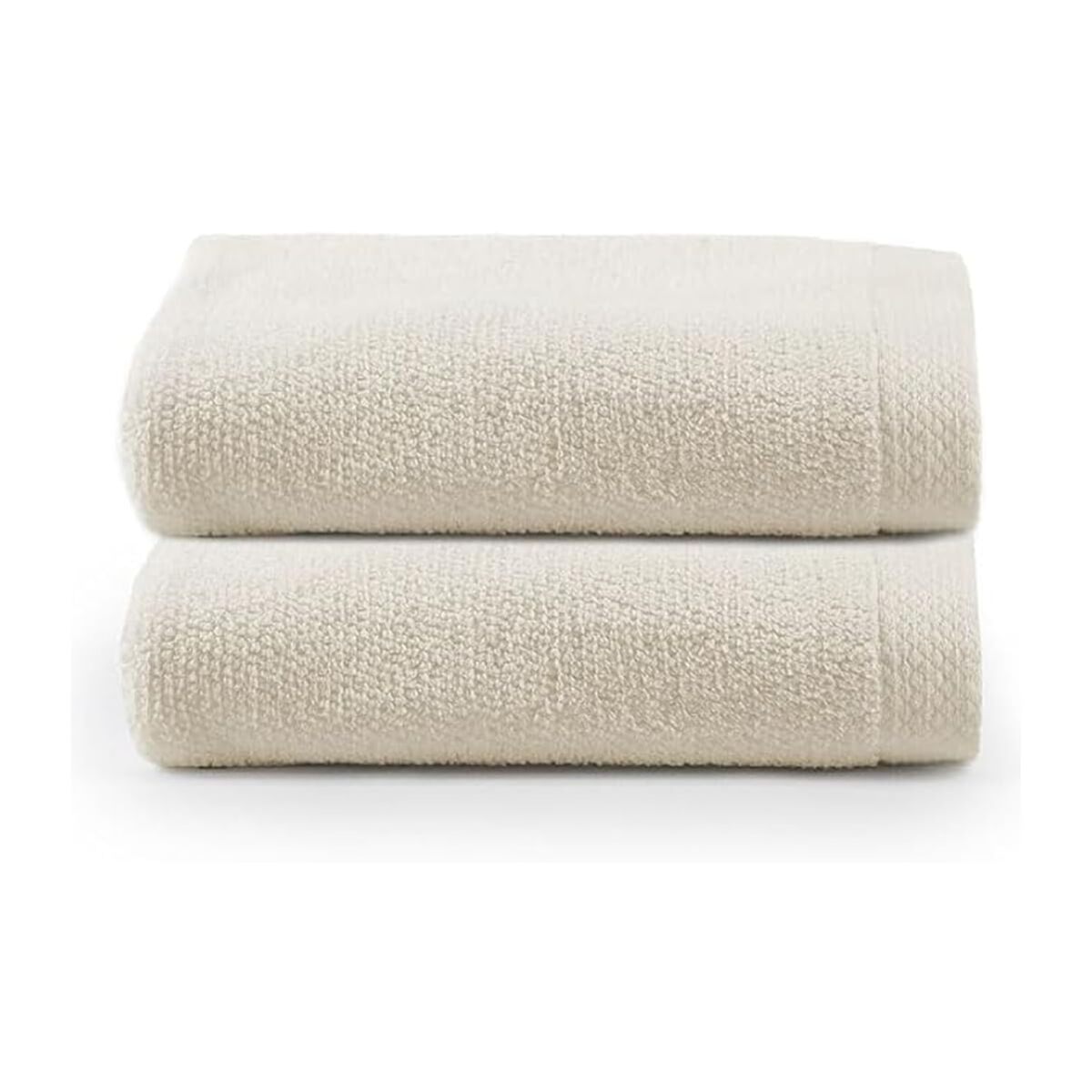 INTRECCI HOME Set Bagno 2 Asciugamani Ospite, in Puro Cotone 500 g,Morbidezza Extra, Assorbenza Superiore, Elegante e Durevole