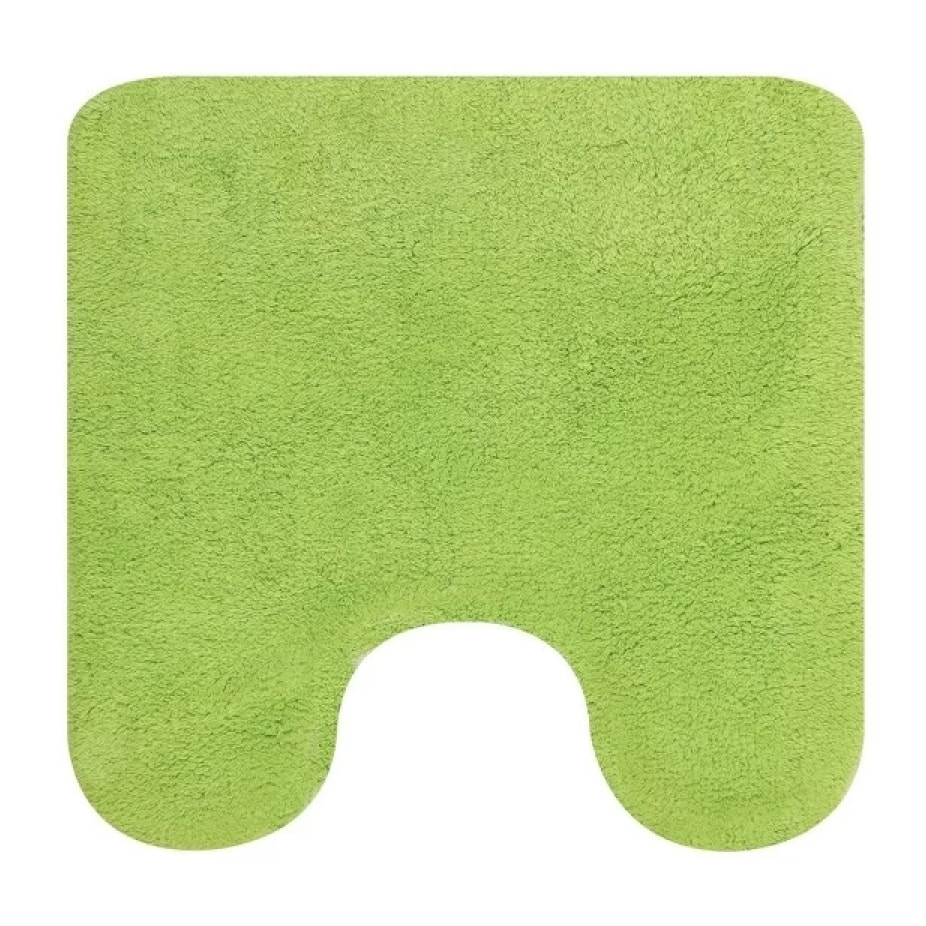 Tapis de bain Coton CAROLINA 55x55cm Vert Kiwi Spirella