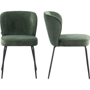 Lot de 2 chaises - TARA