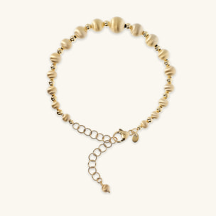 Bracciale con Sfere Satinate Graduate