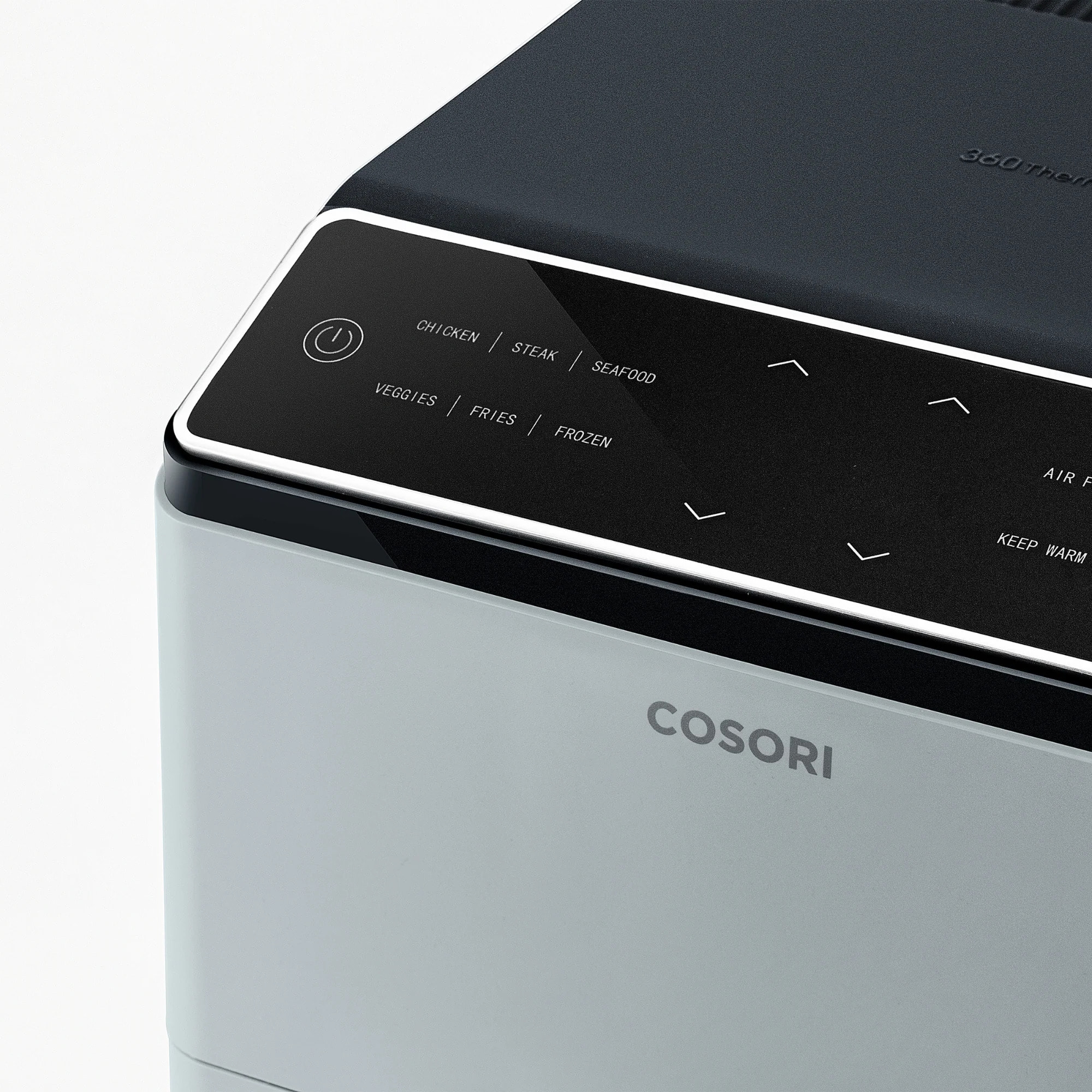 COSORI - Freidora de aire Dual Blaze Chef Edition Gris 6,4 litros