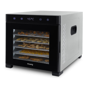 DSY900 H.Koenig, Deshidratador de alimentos , 6 bandejas de secado extraíbles, 650W