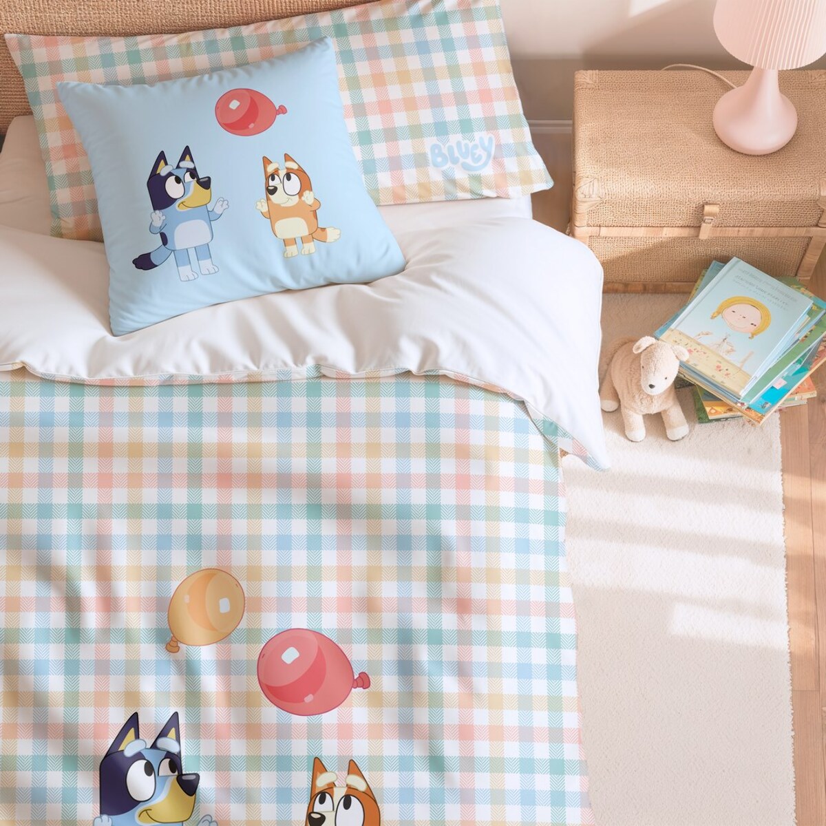 Funda nordica BLUEY + funda almohada 65x65
