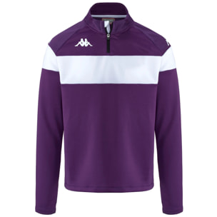 Kappa - Felpe Uomo Viola - Kappa4Football Dovare