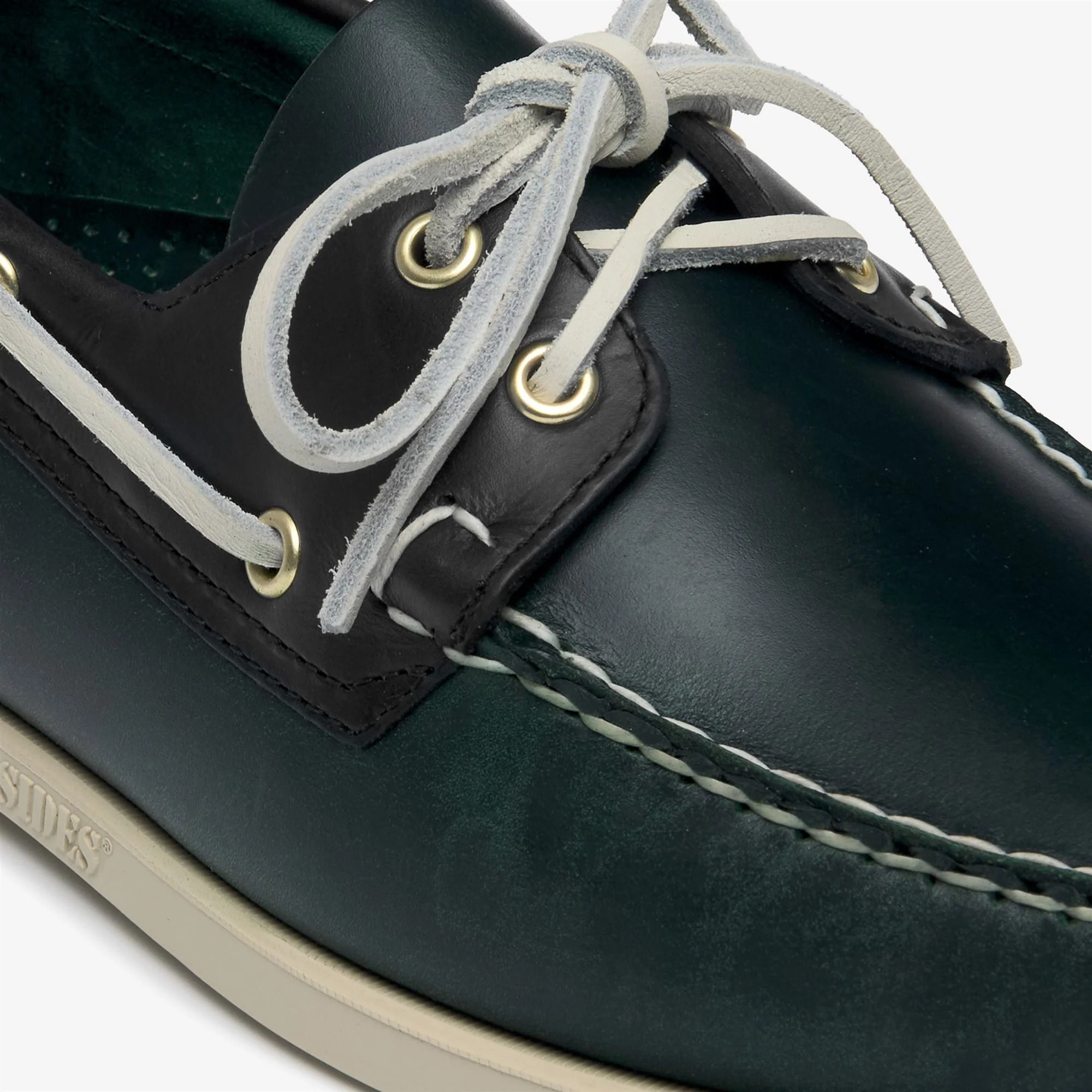 Sebago - Docksides Uomo Verde - Docksides Portland Waxed