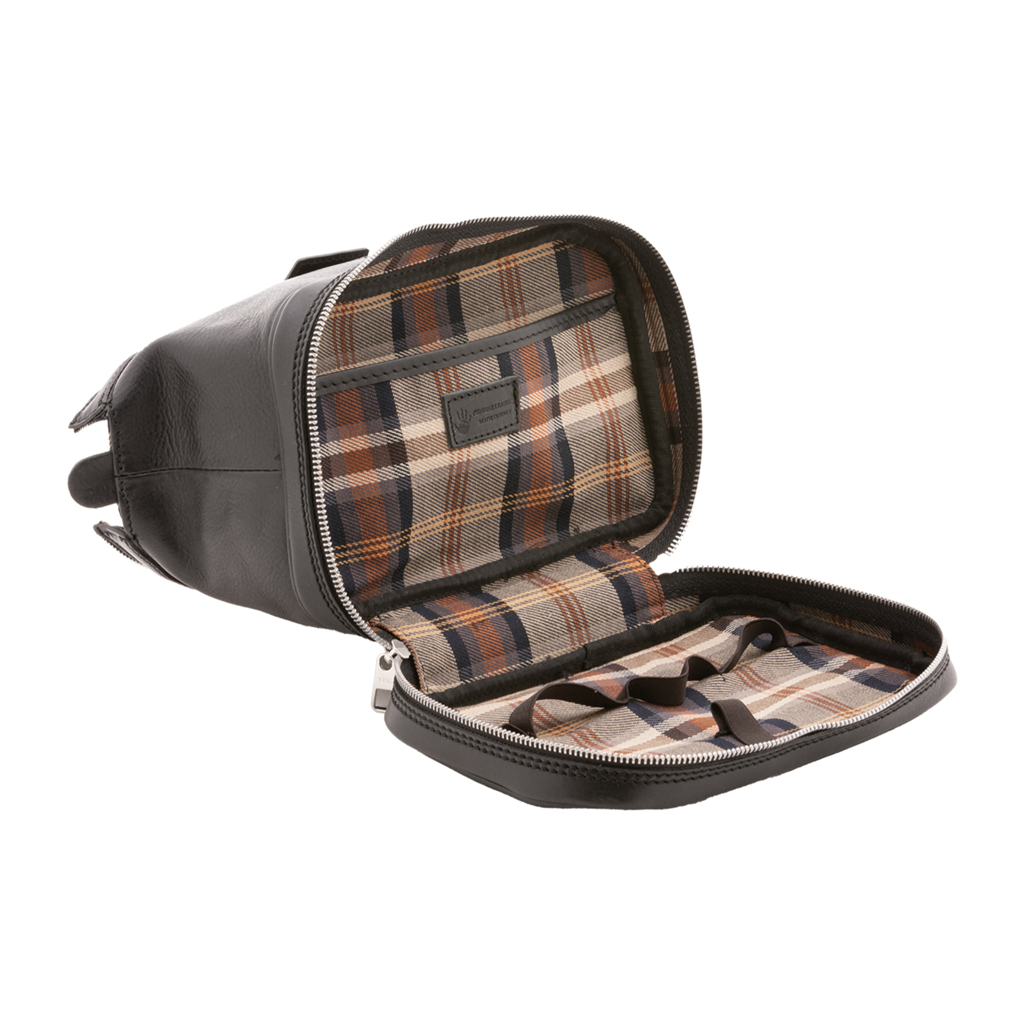 Pochette  unisex In Vera pelle Made in Italy 25x18x16 cm