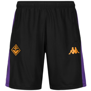 Kappa - Pantaloni Corti Bambino Nero - Ahorazip Pro 8 Fiorentina