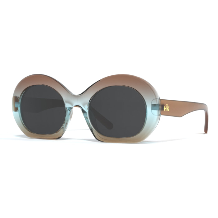 Gafas de Sol Zanzibar Marron Hanukeii para hombre y mujer