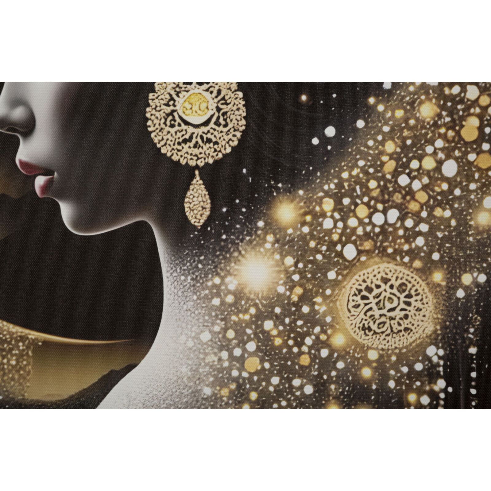 STAMPA C/LED SU TELA LACCATA C/CORNICE INDA CM 60X3,5
X90