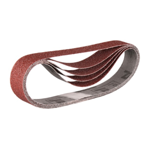 5 Bandas de lijado 100X610mm G40 para madera metal - MAKITA - P-36887