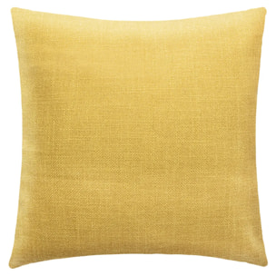 Coussin "Clem" jaune moutarde 40x40 cm