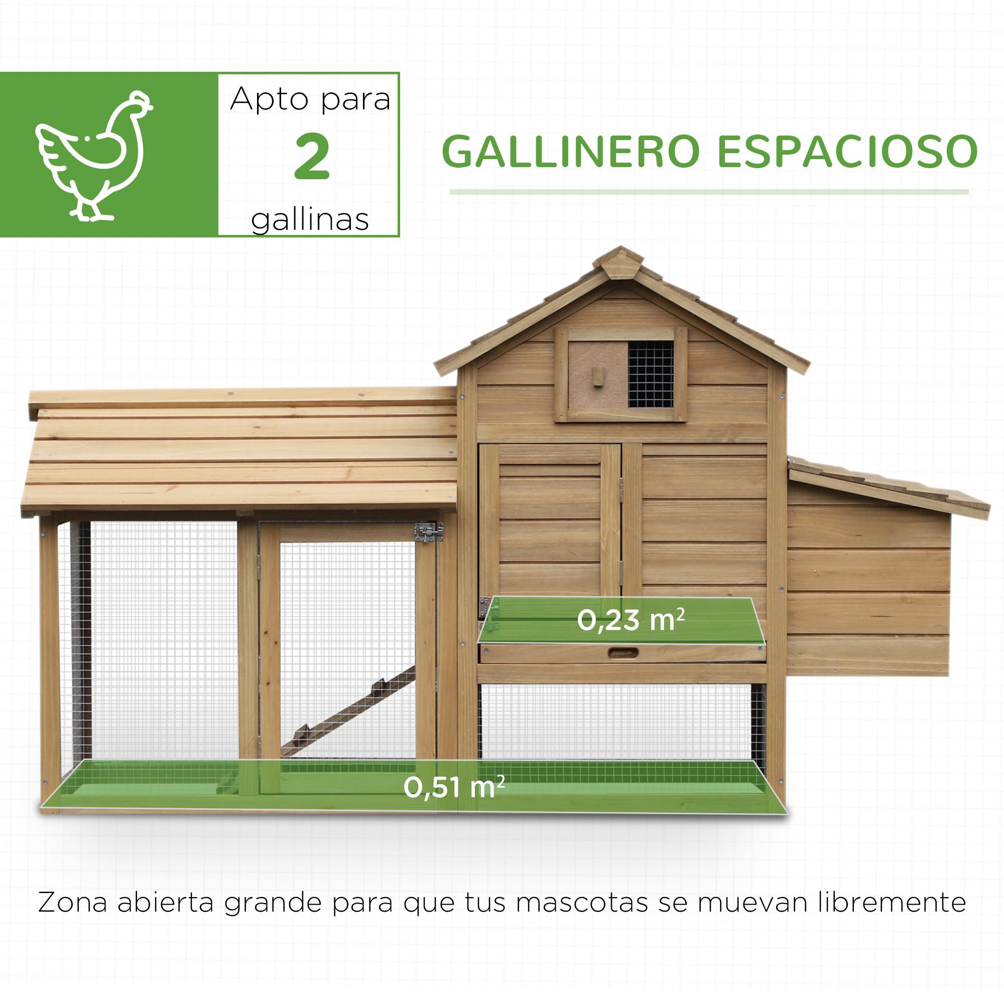 Gallinero Compacto con Ventana Rampa y Bandeja Extraíble